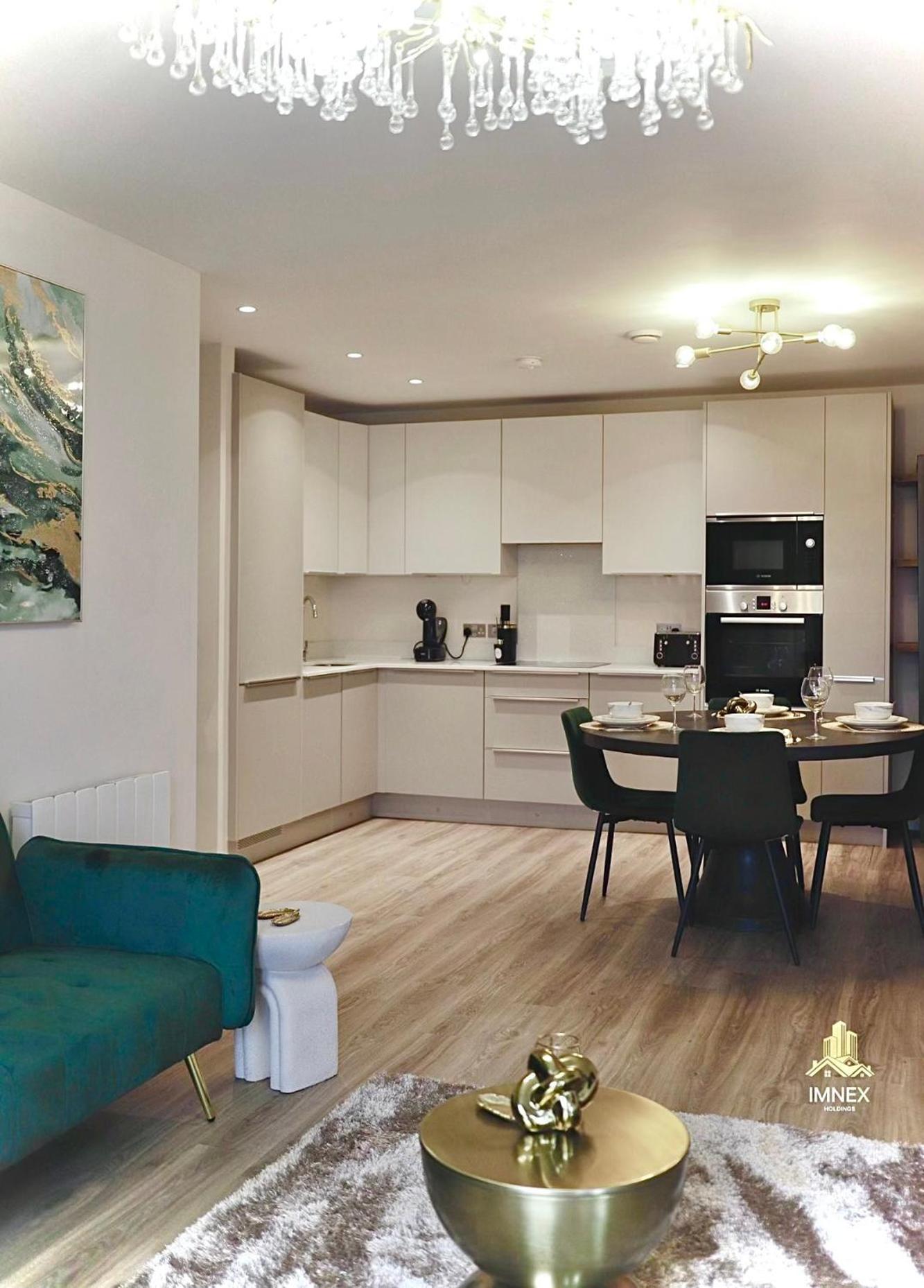 2Br Luxury Flat Belfast City Centre , Free Snacks & Free Netflix Eksteriør billede